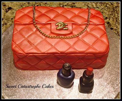 Designer Bag Cake - Cake by Sweet Catastrophe Cakes