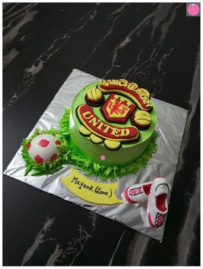 Manchester United Cake - Cake by Rohini Punjabi
