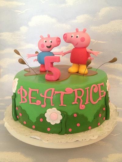 Peppa Pig - Cake by danida