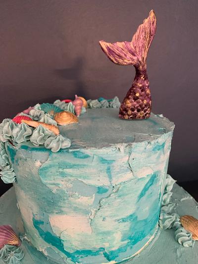 Mermaid cake - Cake by Sneakyp73