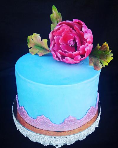 Torta Sencilla 💗😘 - Cake by MARCELA CORCA