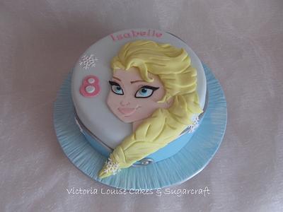 Elsa Frozen Cake - Cake by VictoriaLouiseCakes