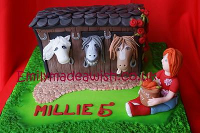 Ponies with personality! - Cake by Emilyrose