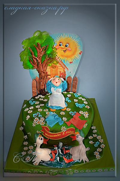 cake "Two cheerful goose" - Cake by Svetlana
