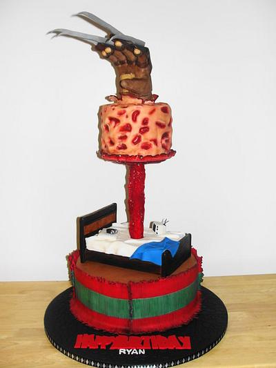 A Nightmare on Elm Street 15th Birthday - Cake by Jessica Allard Costales