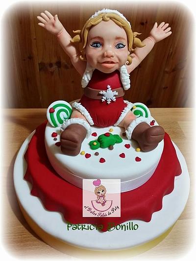 Baby Noel - Cake by Dulce Salon by Paty