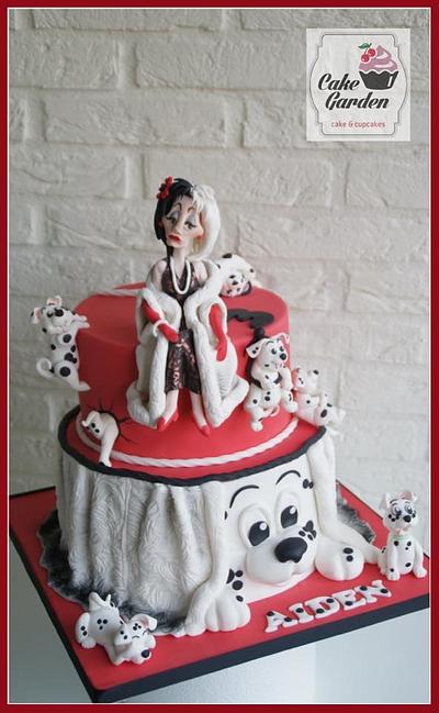 Cruella De Vil: "I want spots on my fur!" - Cake by Cake Garden 
