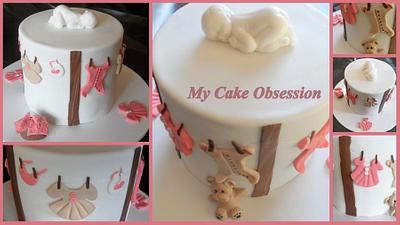 Baby Shower cake - Cake by My Cake Obsession