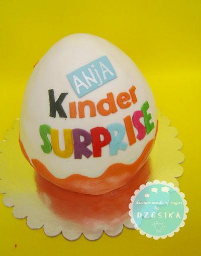 KINDER SURPRISE cake - Cake by Dzesikine figurice i torte