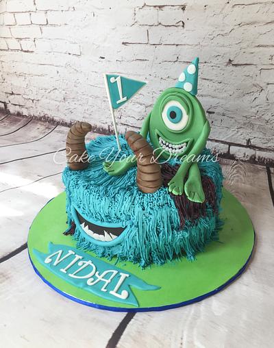 Monsters university  - Cake by Cake your dreams 