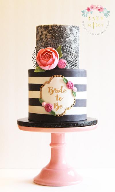 Flirty Little Bridal Cake - Cake by Ever After