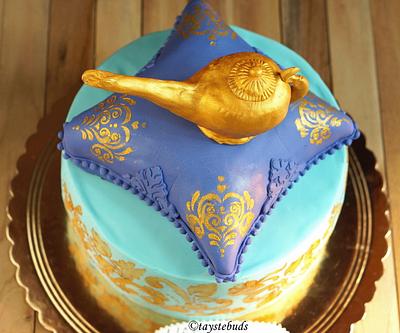 Genie's lamp Cake - Cake by taystebuds
