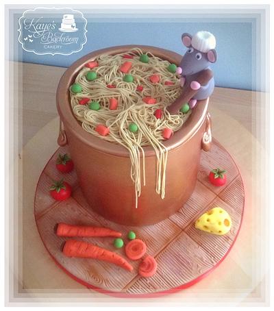Ratatouille cake - Cake by Kaye's Backroom Cakery