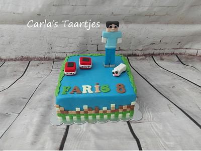 Minecraft Cake - Cake by Carla 