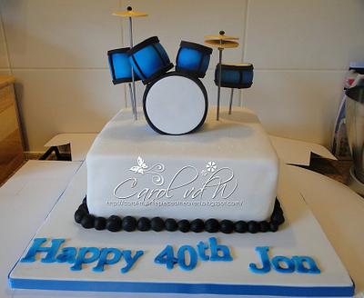 40th Birthday Cake - Cake by Carol