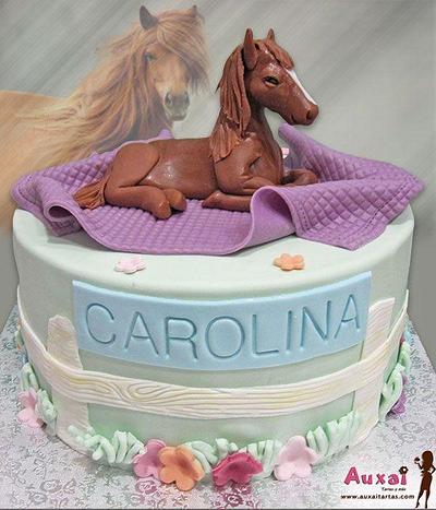 Horse cake - Cake by Auxai Tartas