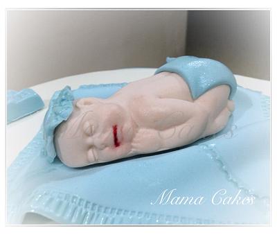 Christening Cake - Cake by Mama Cakes ph
