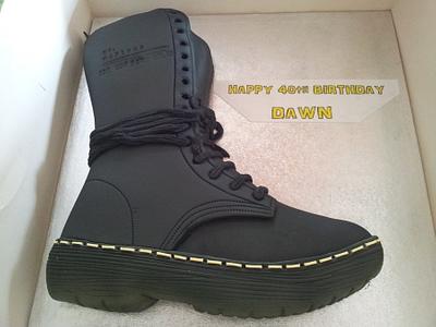 Dr. Marten boot - Cake by carla15