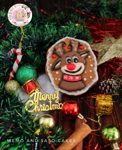 Christmas deer 🦌 - Cake by Mero Wageeh