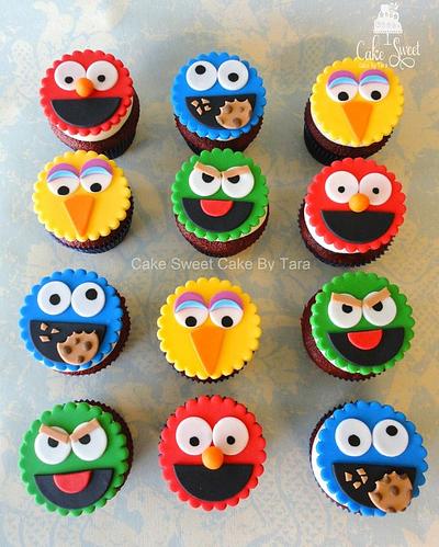 Sesame Street cupcakes - Cake by Cake Sweet Cake By Tara