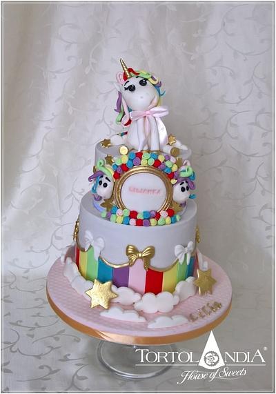 Sweet unicorn  - Cake by Tortolandia