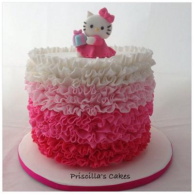 Birthday Cake - Cake by Priscilla's Cakes
