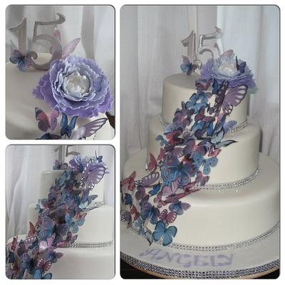 Butterfly Cake - Cake by Jolirose Cake Shop