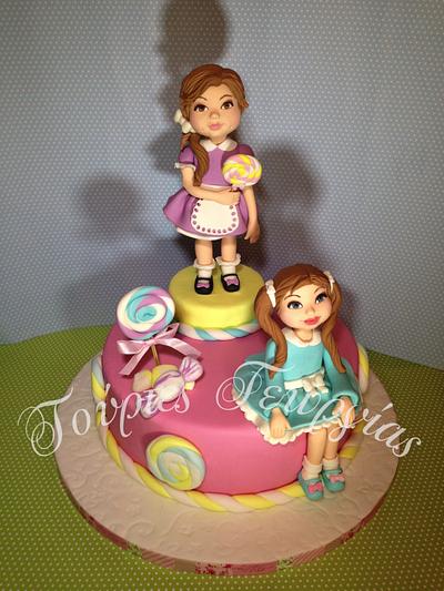 sweet girls - Cake by Georgia Ampelakiotou