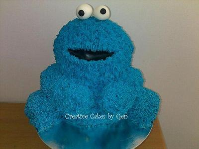 Cookie Monster Cake - Cake by Gen