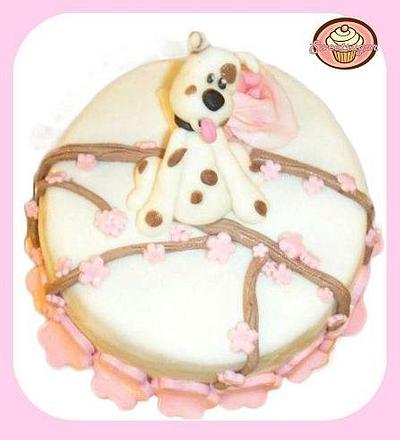DOG CAKE - Cake by sweetsugar