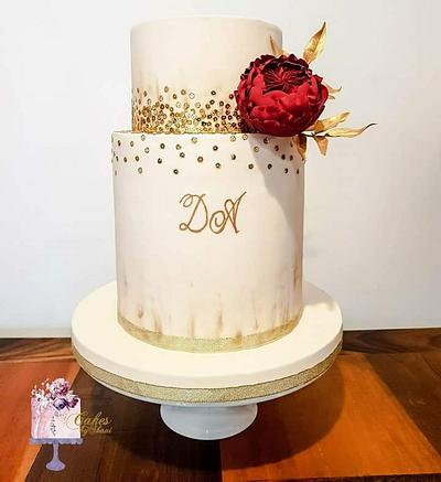 Cake structure  - Cake by Cakes by Shani