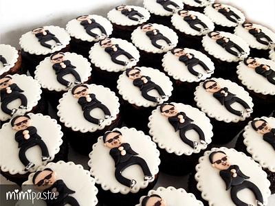 Gangnam Style Cupcakes - Cake by MimiPasta