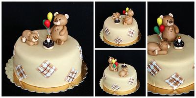 Teddy bears 2 - Cake by Anka