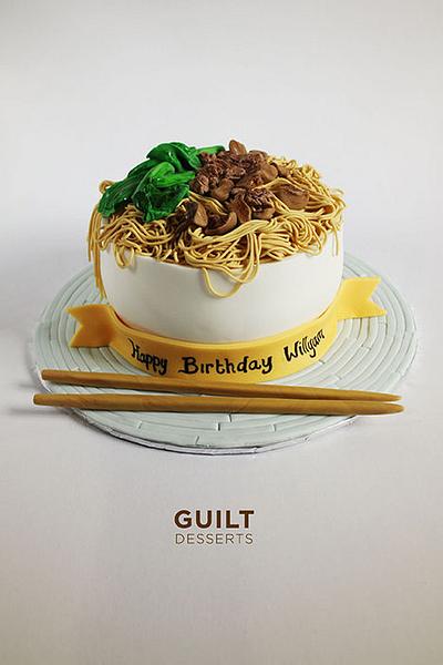 Chicken Noodle  - Cake by Guilt Desserts