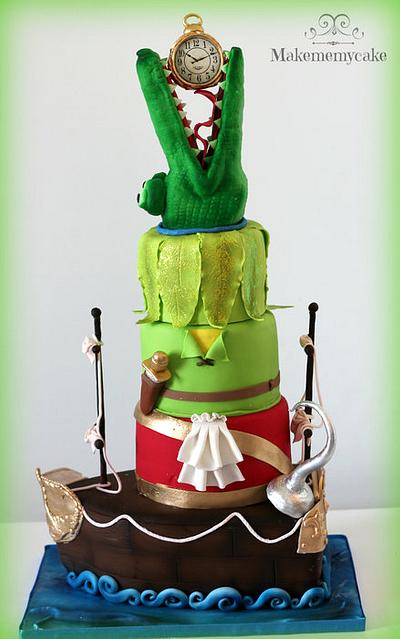 Peter Pan world - Cake by Eva Salazar 