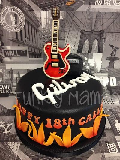 Gibson Guitar - Cake by Funky Mamas