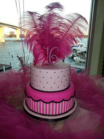 Sweet Sixteen cake - Cake by Cakery Creation Liz Huber
