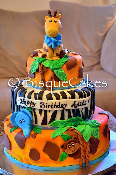 Jungle Safari Cake - Cake by Radhika Bhasin