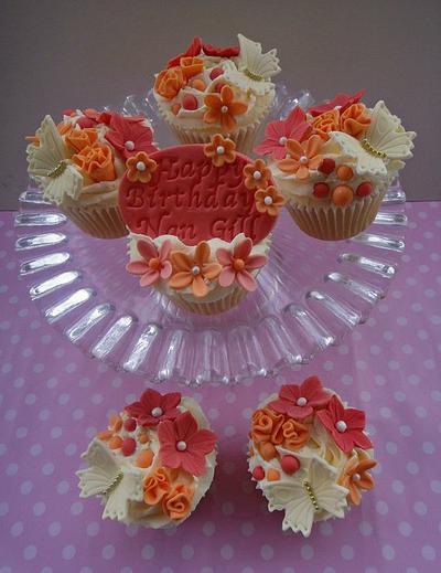 Birthday Butterflies - Cake by Truly Madly Sweetly Cupcakes