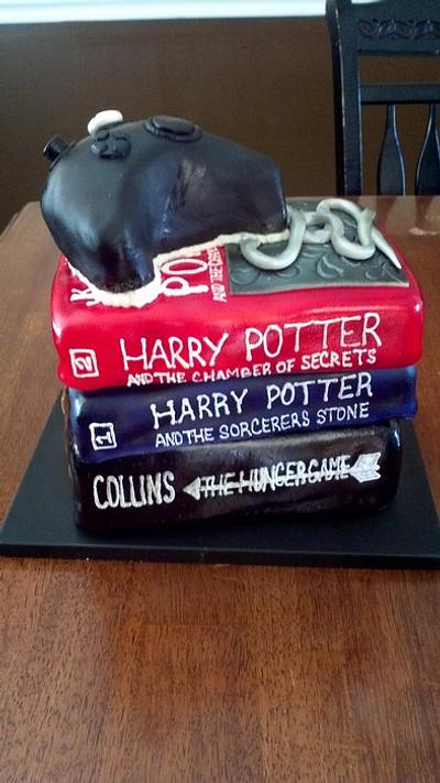 Harry Potter X Box Cake - Cake by Dayna Robidoux