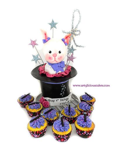 Magic Bunny Cake - Cake by iriene wang