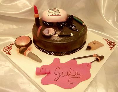 make up for Giulia - Cake by La Mimmi