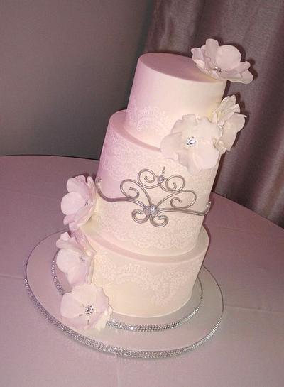 Winter Wonderland wedding - Cake by Olga