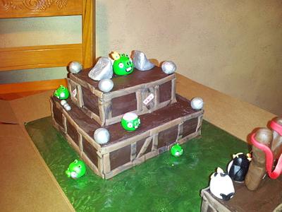 Angry birds - Cake by Eric Johnson