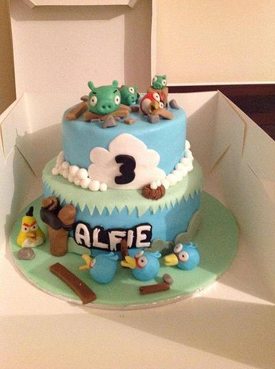 Angry Birds  - Cake by Jodie Taylor