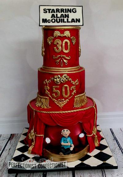Alan - Gaiety Birthday Cake - Cake by Niamh Geraghty, Perfectionist Confectionist