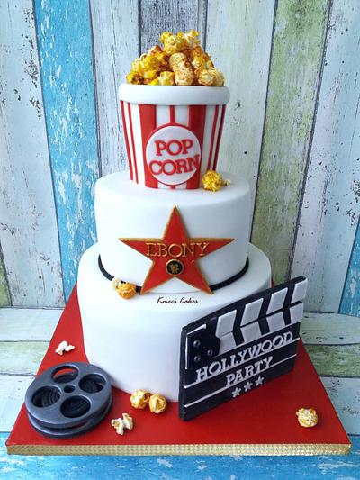 Hollywood party - Cake by Kmeci Cakes 