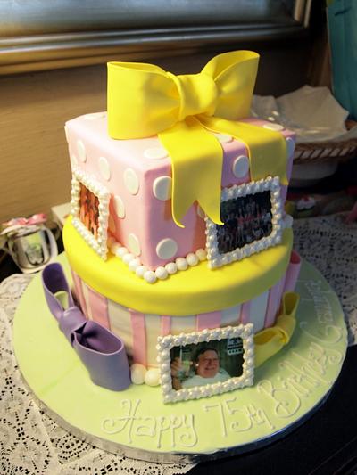 Grandma's 75th Birthday Cake - Cake by Cakes By Kristi