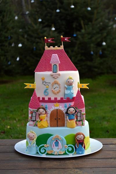  Disney Prncesses Birthday Cake - Cake by Pavlina Govedarova