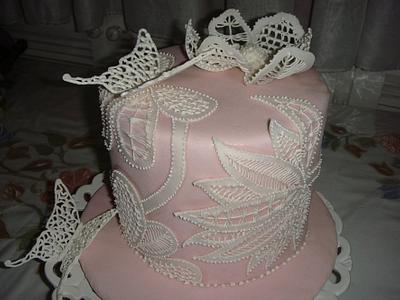 Lace cake - Cake by Zohreh